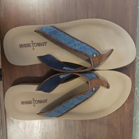 Denim thong sandals - Picture 1 of 1